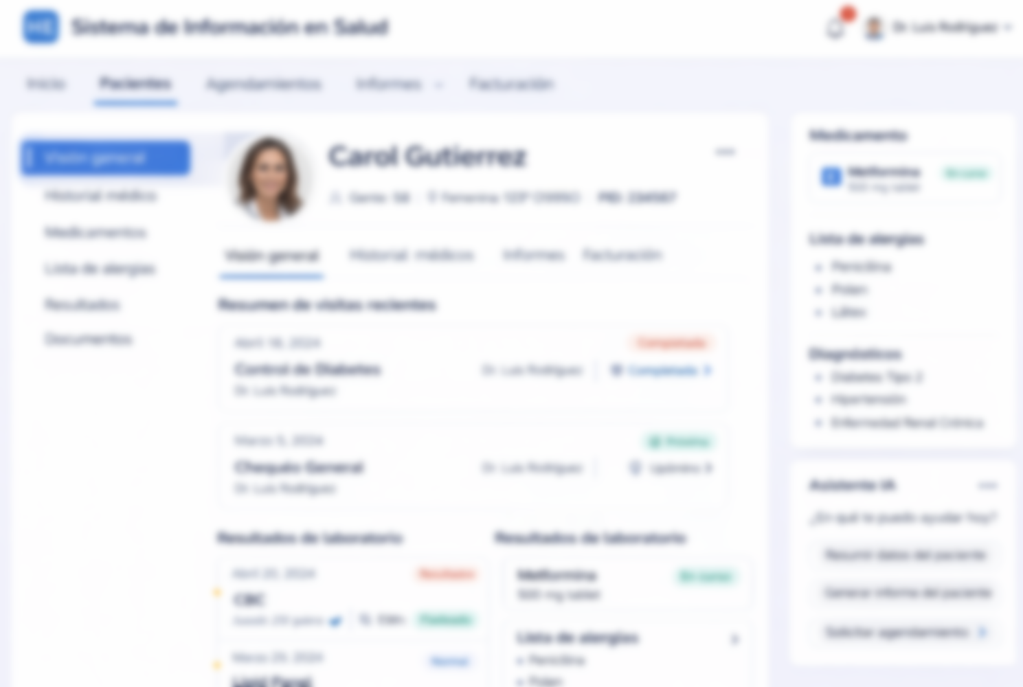 Sistema de Informacion en Salud