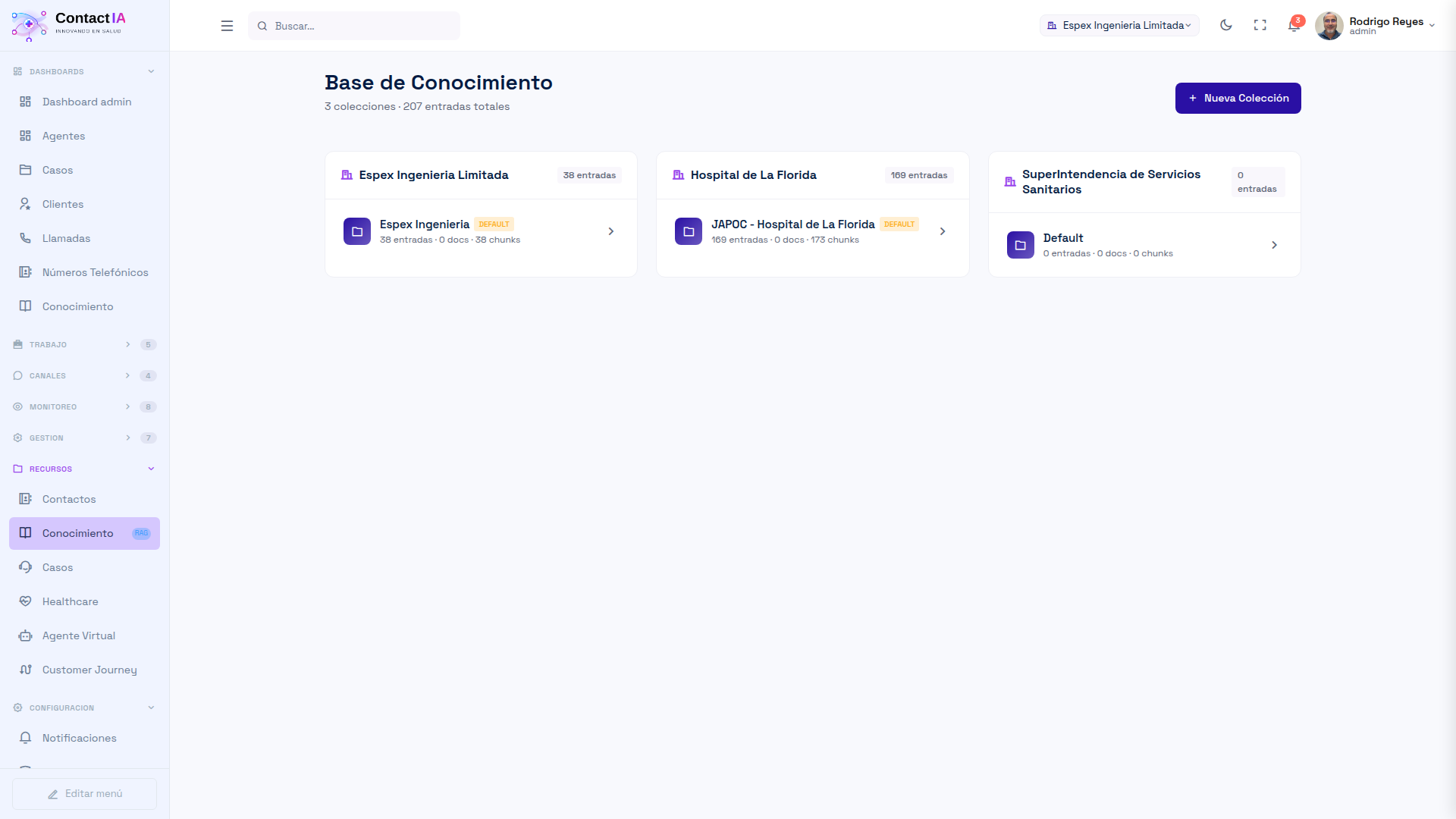 Base de Conocimiento